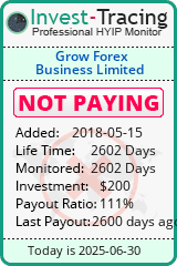 Monitored by Invest-Tracing.com HYIP Monitor-Invest-Tracing.com