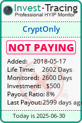 Monitored by Invest-Tracing.com HYIP Monitor-Invest-Tracing.com