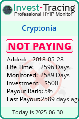Monitored by Invest-Tracing.com HYIP Monitor-Invest-Tracing.com