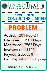 Monitored by Invest-Tracing.com HYIP Monitor-Invest-Tracing.com