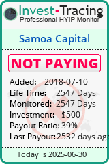Monitored by Invest-Tracing.com HYIP Monitor-Invest-Tracing.com