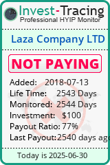 Monitored by Invest-Tracing.com HYIP Monitor-Invest-Tracing.com