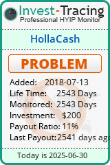 Monitored by Invest-Tracing.com HYIP Monitor-Invest-Tracing.com