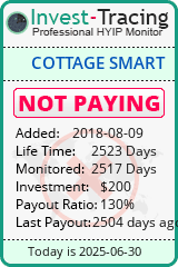 Monitored by Invest-Tracing.com HYIP Monitor-Invest-Tracing.com