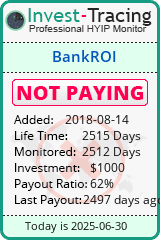 Monitored by Invest-Tracing.com HYIP Monitor-Invest-Tracing.com
