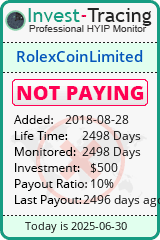 Monitored by Invest-Tracing.com HYIP Monitor-Invest-Tracing.com