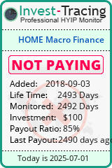 Monitored by Invest-Tracing.com HYIP Monitor-Invest-Tracing.com