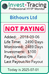 Monitored by Invest-Tracing.com HYIP Monitor-Invest-Tracing.com