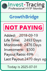 Monitored by Invest-Tracing.com HYIP Monitor-Invest-Tracing.com