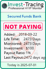 Monitored by Invest-Tracing.com HYIP Monitor-Invest-Tracing.com