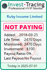 Monitored by Invest-Tracing.com HYIP Monitor-Invest-Tracing.com