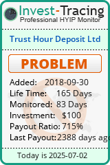 Monitored by Invest-Tracing.com HYIP Monitor-Invest-Tracing.com