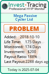Monitored by Invest-Tracing.com HYIP Monitor-Invest-Tracing.com