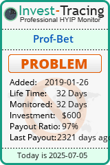 Monitored by Invest-Tracing.com HYIP Monitor-Invest-Tracing.com