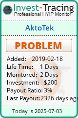 HYIP Monitor-Invest-Tracing.com