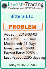 HYIP Monitor-Invest-Tracing.com