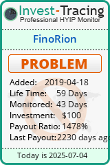 Monitored by Invest-Tracing.com HYIP Monitor-Invest-Tracing.com
