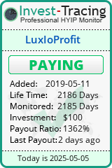 Monitored by Invest-Tracing.com HYIP Monitor-Invest-Tracing.com