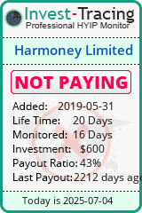 Monitored by Invest-Tracing.com HYIP Monitor-Invest-Tracing.com