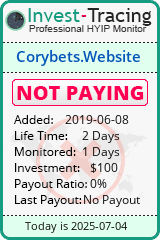 Monitored by Invest-Tracing.com HYIP Monitor-Invest-Tracing.com