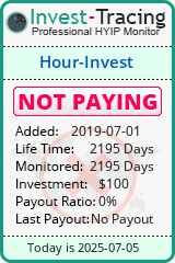 Monitored by Invest-Tracing.com HYIP Monitor-Invest-Tracing.com