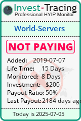 Monitored by Invest-Tracing.com HYIP Monitor-Invest-Tracing.com