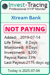 Monitored by Invest-Tracing.com HYIP Monitor-Invest-Tracing.com