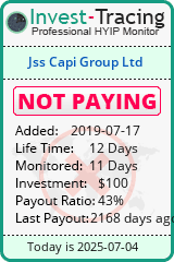 Monitored by Invest-Tracing.com HYIP Monitor-Invest-Tracing.com