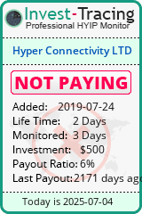 Monitored by Invest-Tracing.com HYIP Monitor-Invest-Tracing.com