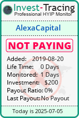Monitored by Invest-Tracing.com HYIP Monitor-Invest-Tracing.com