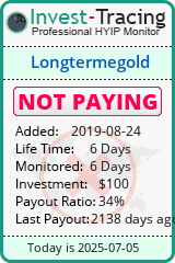 Monitored by Invest-Tracing.com HYIP Monitor-Invest-Tracing.com