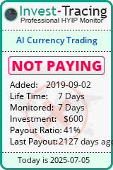 Monitored by Invest-Tracing.com HYIP Monitor-Invest-Tracing.com