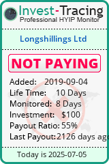Monitored by Invest-Tracing.com HYIP Monitor-Invest-Tracing.com