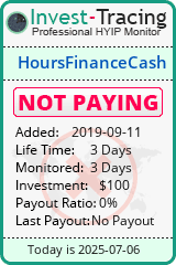 Monitored by Invest-Tracing.com HYIP Monitor-Invest-Tracing.com
