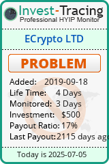 Monitored by Invest-Tracing.com HYIP Monitor-Invest-Tracing.com