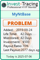 Monitored by Invest-Tracing.com HYIP Monitor-Invest-Tracing.com