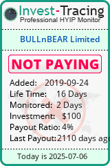 Monitored by Invest-Tracing.com HYIP Monitor-Invest-Tracing.com