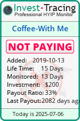 Monitored by Invest-Tracing.com HYIP Monitor-Invest-Tracing.com