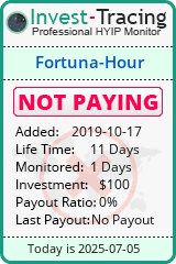 Monitored by Invest-Tracing.com HYIP Monitor-Invest-Tracing.com