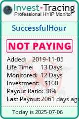 Monitored by Invest-Tracing.com HYIP Monitor-Invest-Tracing.com