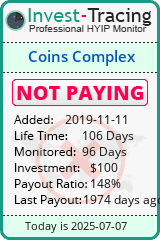 Monitored by Invest-Tracing.com HYIP Monitor-Invest-Tracing.com