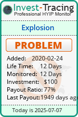 Monitored by Invest-Tracing.com HYIP Monitor-Invest-Tracing.com