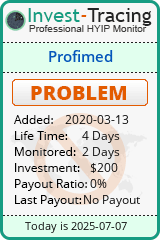 Monitored by Invest-Tracing.com HYIP Monitor-Invest-Tracing.com