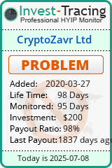 Monitored by Invest-Tracing.com HYIP Monitor-Invest-Tracing.com