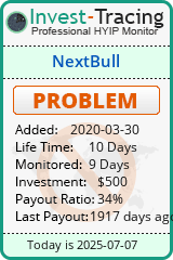 Monitored by Invest-Tracing.com HYIP Monitor-Invest-Tracing.com
