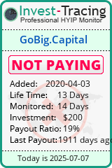 Monitored by Invest-Tracing.com HYIP Monitor-Invest-Tracing.com