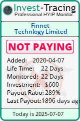 Monitored by Invest-Tracing.com HYIP Monitor-Invest-Tracing.com