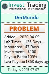 Monitored by Invest-Tracing.com HYIP Monitor-Invest-Tracing.com