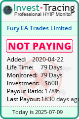 Monitored by Invest-Tracing.com HYIP Monitor-Invest-Tracing.com