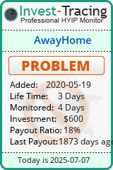 Monitored by Invest-Tracing.com HYIP Monitor-Invest-Tracing.com